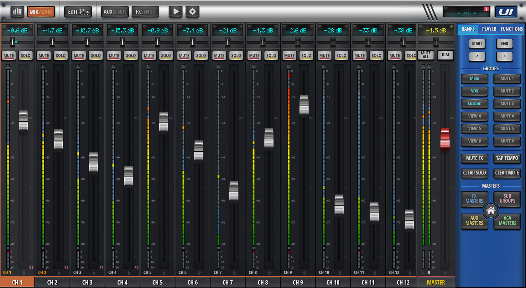 How to Change FX 3 to a Chorus On Ui24r